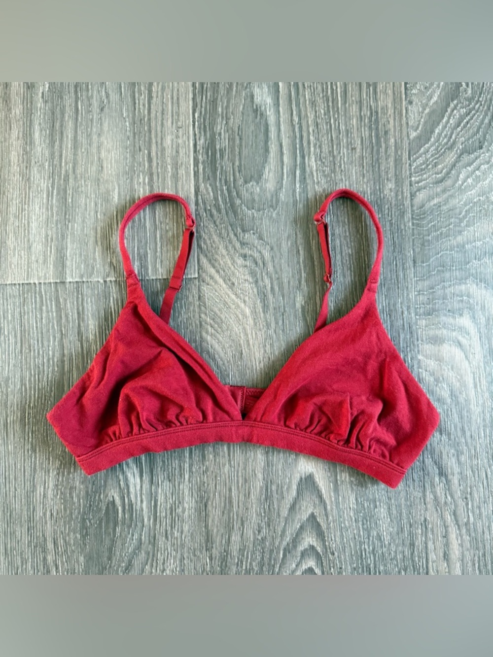 skims fits everybody triangle bralette